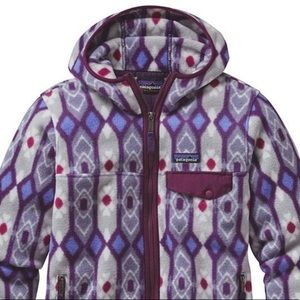 Patagoina Synchilla lightweight hooded fleece jacket!